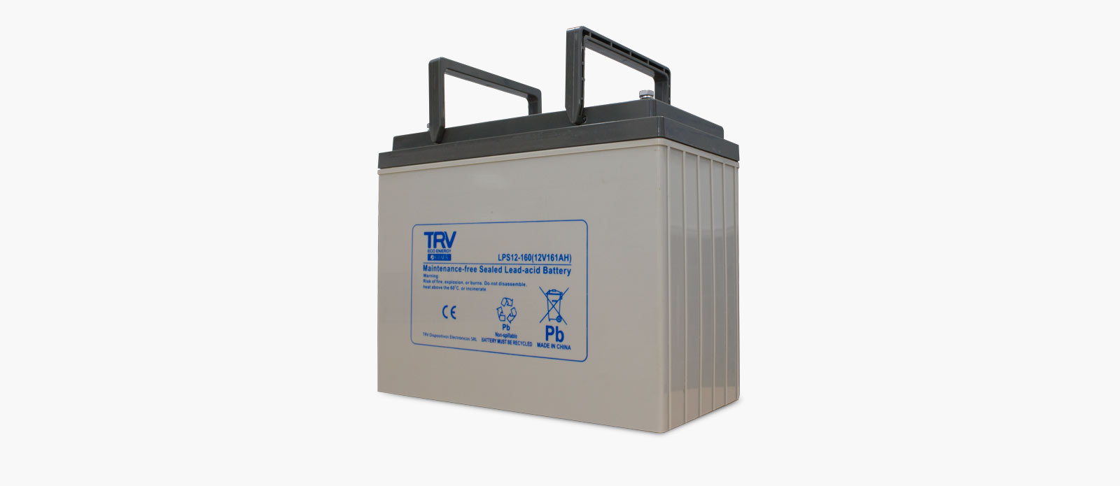 Bateria de uso solar TRV 12V 161AH TRV LPS12-160